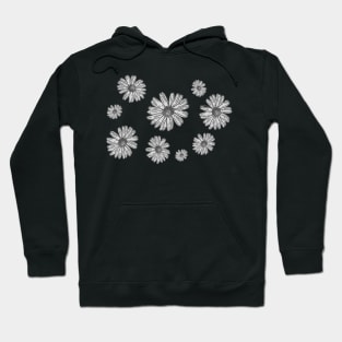 Daisy Pattern - Stylish Hoodie